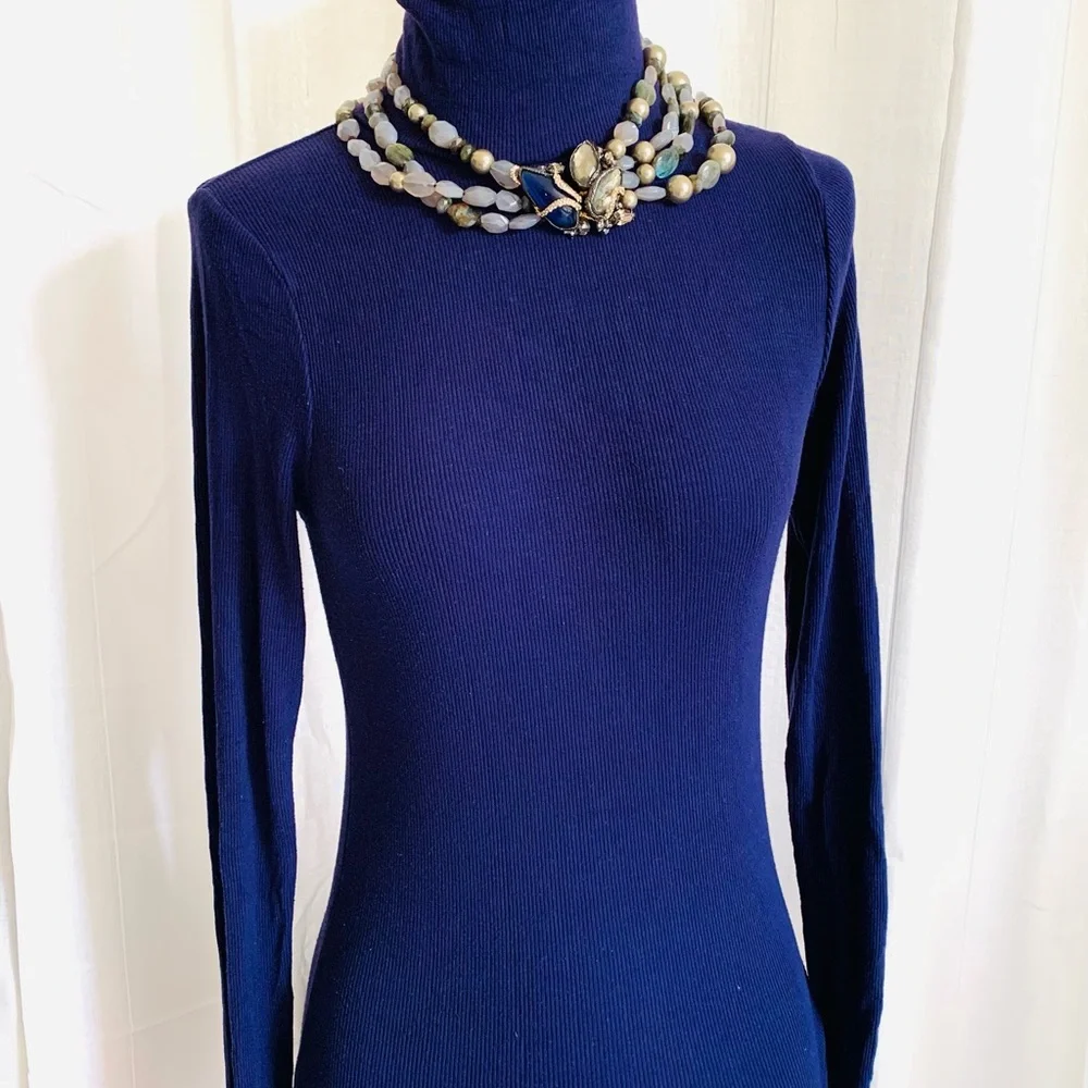 ALEXIS BITTAR • Iconic NEW Maldivian Gemstone Cluster Hand Knotted Necklace